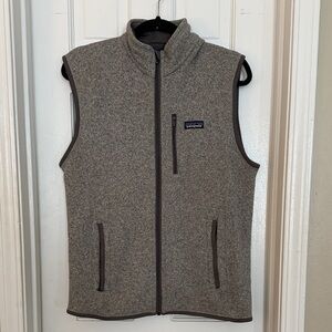 Patagonia Charcoal Men's Fleece Vest